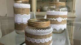 Что можно сделать из стеклянной банки в Дикси