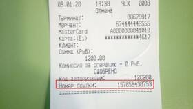 Что такое номер ссылки в чеке в Дикси