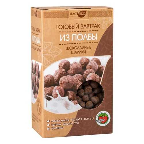 Готовый завтрак из полбы Вастэко шоколадные шарики 200 г в Дикси