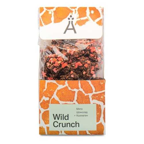 Гранола хрустящая Wild Crunch, «Мята и Шоколад» от Елены Наумовой, 260 г, Москва в Дикси