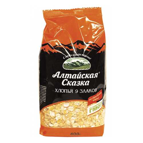 Хлопья Алтайская сказка 9 злаков 400 г в Дикси