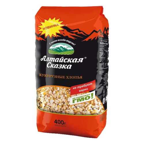 Хлопья Алтайская сказка кукурузные 400 г в Дикси