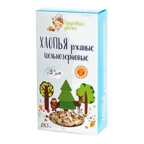 Хлопья Здоровые детки ржаные 180 г в Дикси