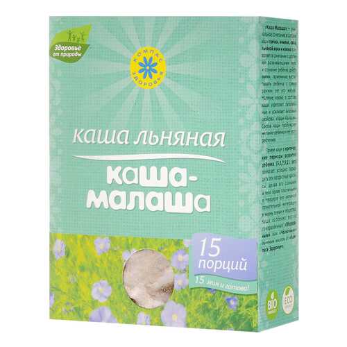 Каша льняная Компас Здоровья Малаша 400 г в Дикси