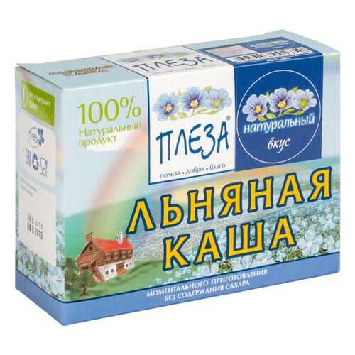 Каша льняная Плеза натуральная 200 г в Дикси
