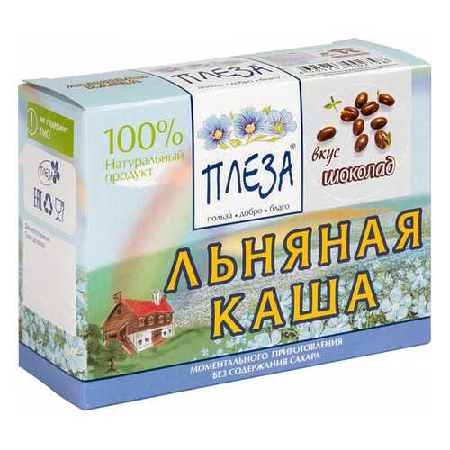 Каша льняная Плеза вкус шоколад 200 г в Дикси
