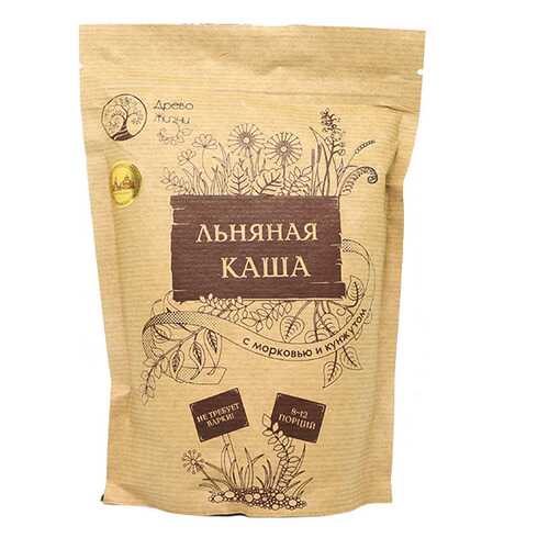 Каша льняная с морковью и кунжутом 400 г в Дикси