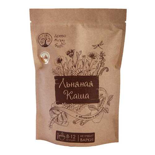 Каша льняная с яблоком и корицей 400 г в Дикси