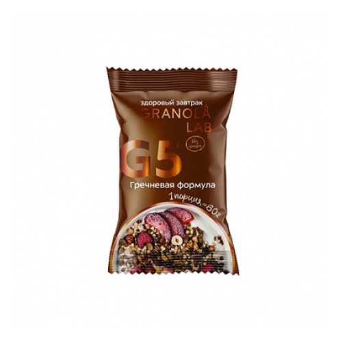 Завтрак готовый гранола Гречневая формула Granola.Lab 60 г в Дикси