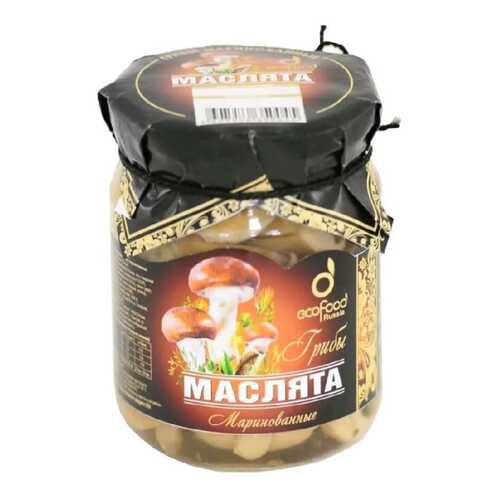 Грибы Ecofood маслята маринованные 520 г в Дикси
