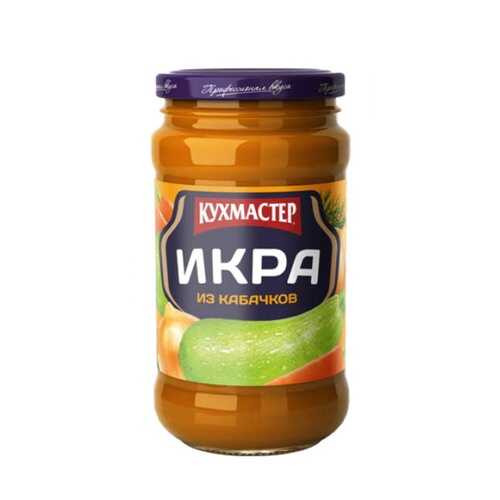 Икра Кухмастер из кабачков 480г в Дикси
