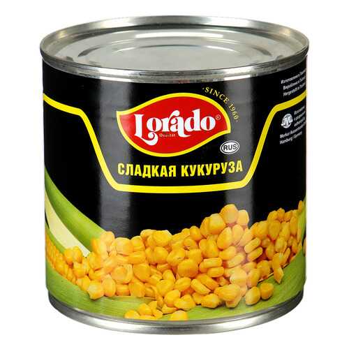 Кукуруза Лорадо 425мл ж/б в Дикси