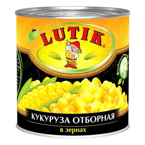 Кукуруза отборная Lutik сахарная 425 г в Дикси