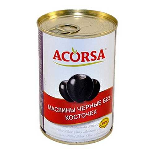 Маслины Acorsa крупные без косточки 425 г в Дикси