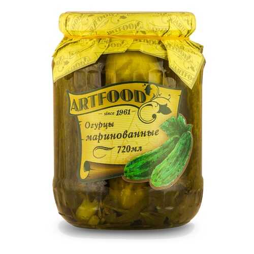 Огурцы маринованные 720 г в Дикси