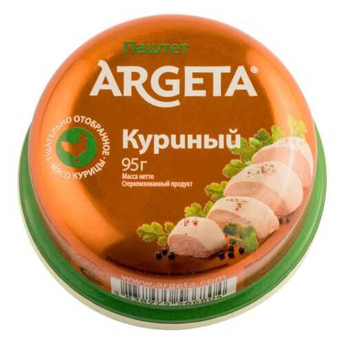 Паштет Argeta Куриный 95г в Дикси