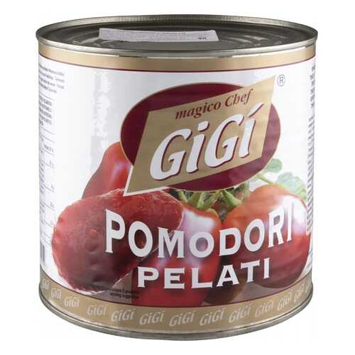 Помидоры очищенные GiGi в томатном соке 2.65 кг в Дикси
