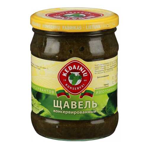 Щавель Kedainiu консервированный 480г в Дикси
