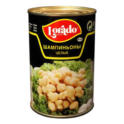 Шампиньоны Lorado целые 400 г в Дикси