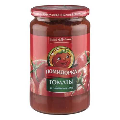 Томаты Помидорка в собственном соку 680 г в Дикси