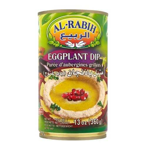 Закуска Al-Rabih Баба Гануш баклажаны с тахини 380 г в Дикси