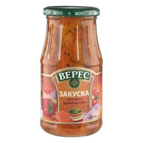Закуска овощная Верес закарпатская 500 г в Дикси