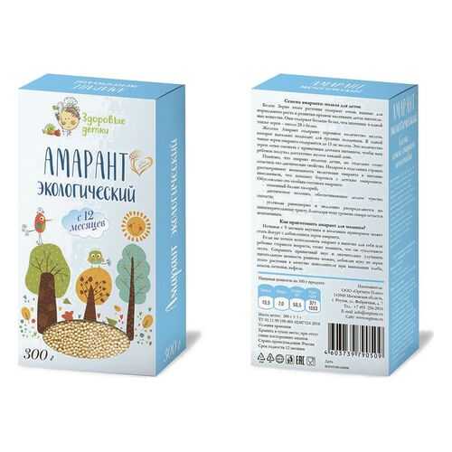 Амарант Здоровые детки 300 г в Дикси