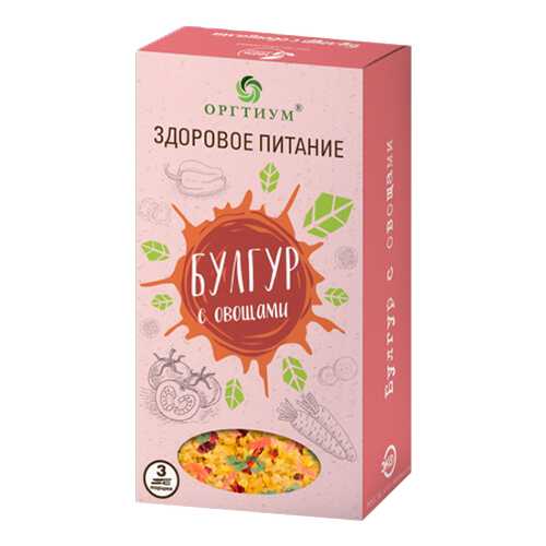Булгур Оргтиум с овощами 180 г в Дикси