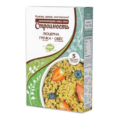 Цельнорезанная смесь круп Стройность Образ жизни 350 г в Дикси
