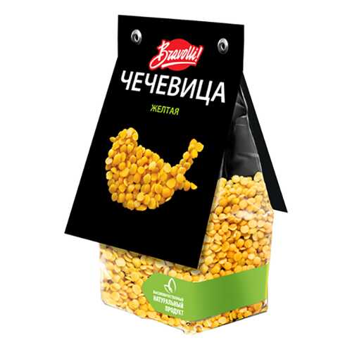 Чечевица Bravolli! желтая в Дикси