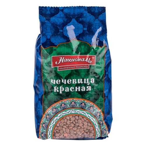 Чечевица Националь красная 450 г в Дикси
