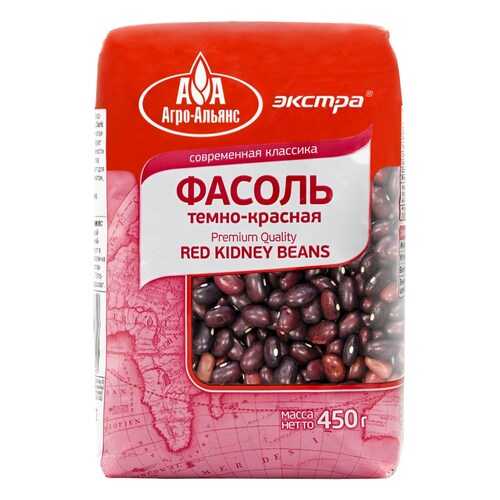 Фасоль Агро-Альянс темно-красная 450 г в Дикси
