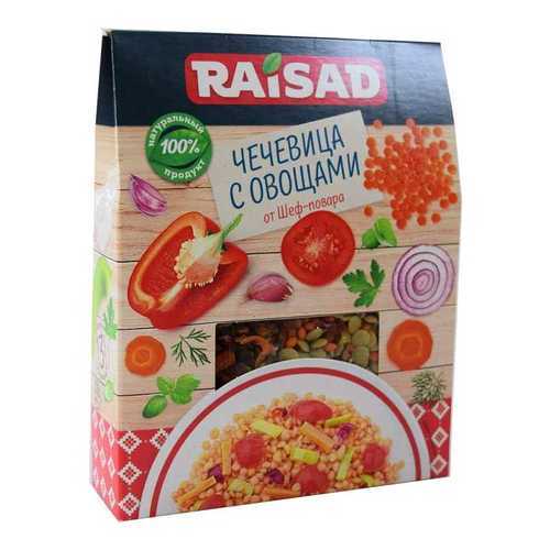 Гарнир Raisad Чечевица с овощами От шеф-повара 200г в Дикси