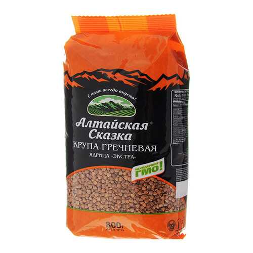 Гречка ядрица Алтайская сказка экстра 800 г в Дикси