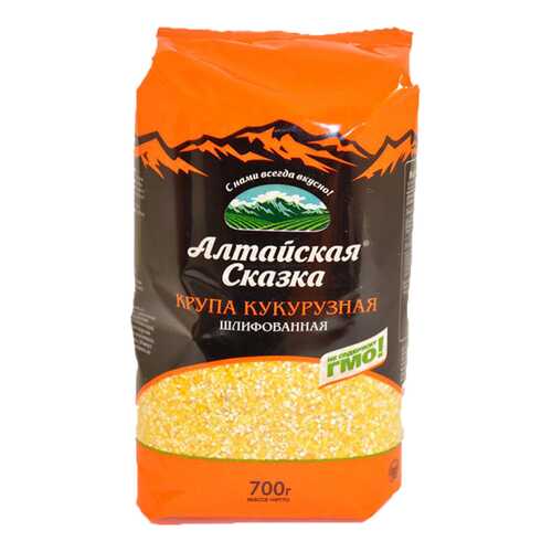 Крупа кукурузная №4 Алтайская сказка 700 г в Дикси