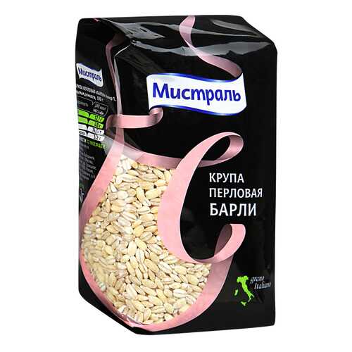 Крупа Мистраль барли перловая 500 г в Дикси
