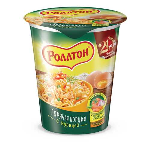 Лапша Роллтон с курицей 70 г в Дикси