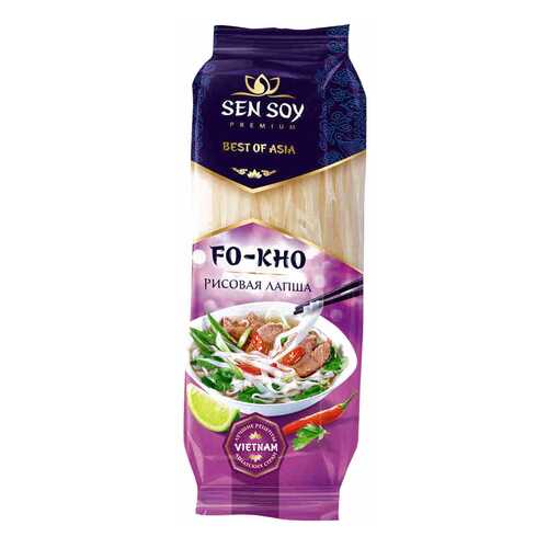 Лапша Sen Soy fo-kho рисовая 200 г в Дикси
