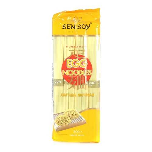 Лапша Sen Soy яичная 300 г в Дикси