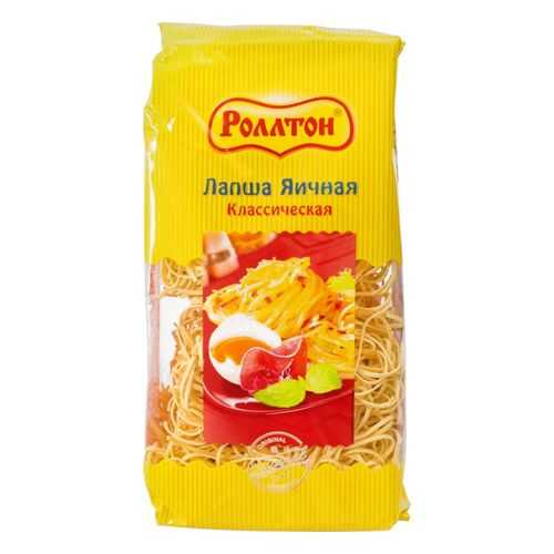 Лапша яичная Роллтон классическая 400 г в Дикси