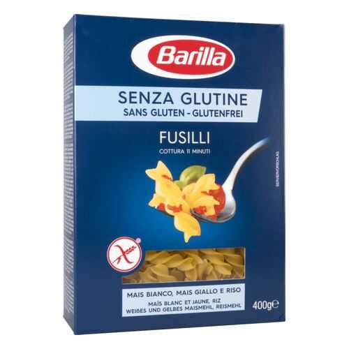 Макаронные изделия Barilla фузилли senza glutine 400 г в Дикси