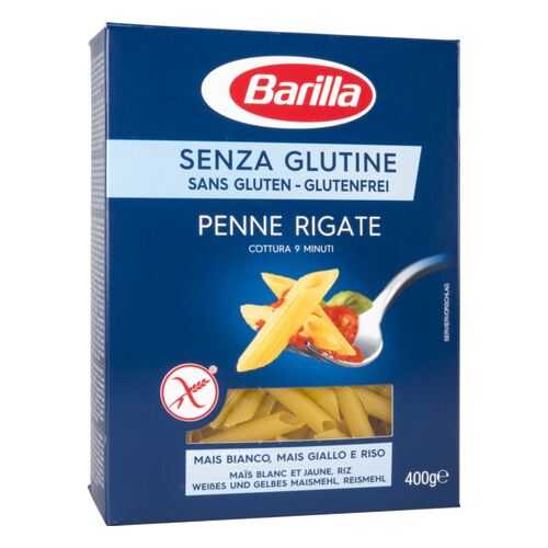 Макаронные изделия Barilla пенне ригате senza glutine 400 г в Дикси