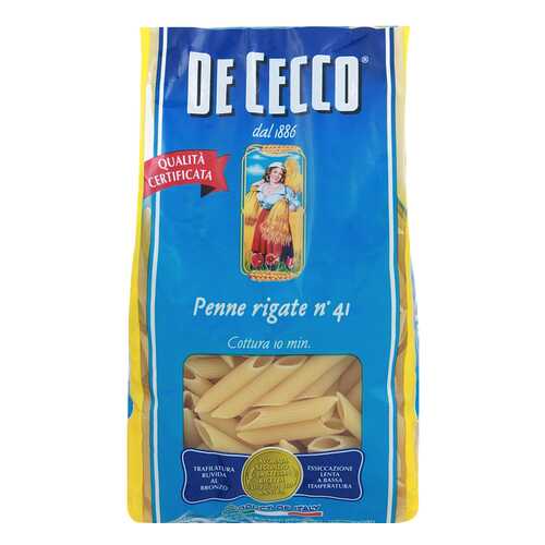 Макаронные изделия De Cecco penne rigate 500 г в Дикси