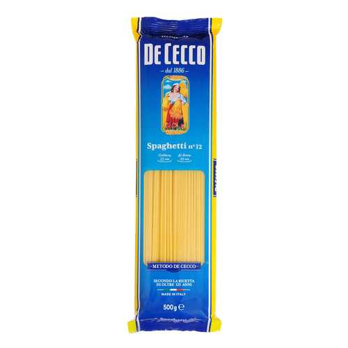 Макаронные изделия De Cecco spaghetti 500 г в Дикси