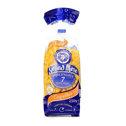 Макаронные изделия Grand Mere Рожки Coquilles 250 г Франция в Дикси