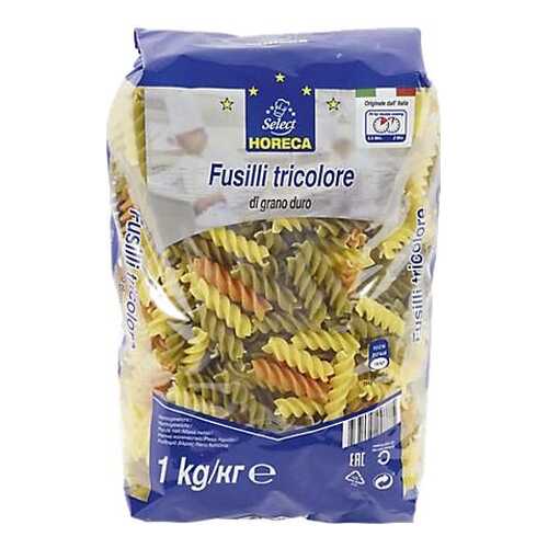 Макароны Horeca fusilli спиральки цветные 1 кг в Дикси