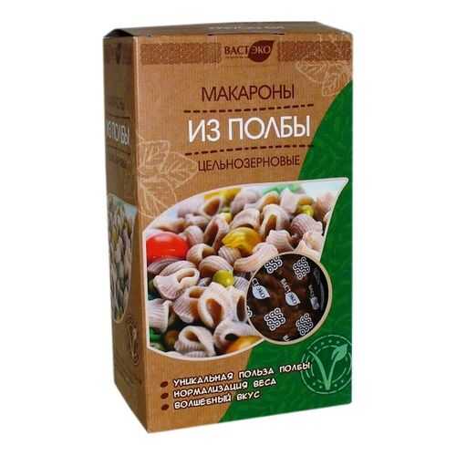 Макароны из полбы Вастэко цельнозерновые ракушки 400 г в Дикси