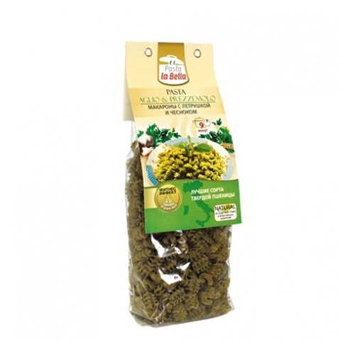 Макароны pasta la Bella с петрушкой и чесноком в Дикси