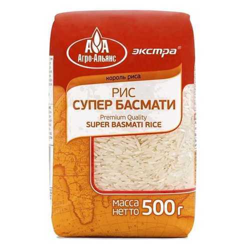 Рис Агро-Альянс экстра супер басмати 500 г в Дикси