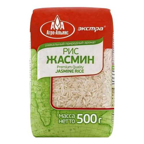 Рис Агро-Альянс экстра тайский жасмин 500 г в Дикси